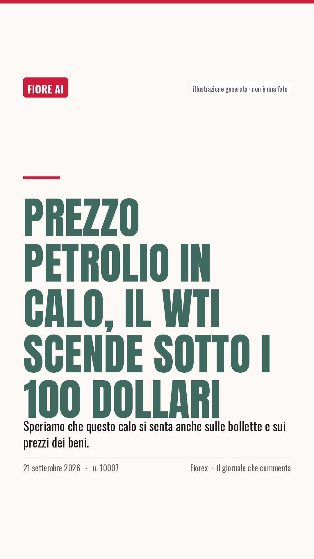 La cartolina verticale del pezzo, per le storie