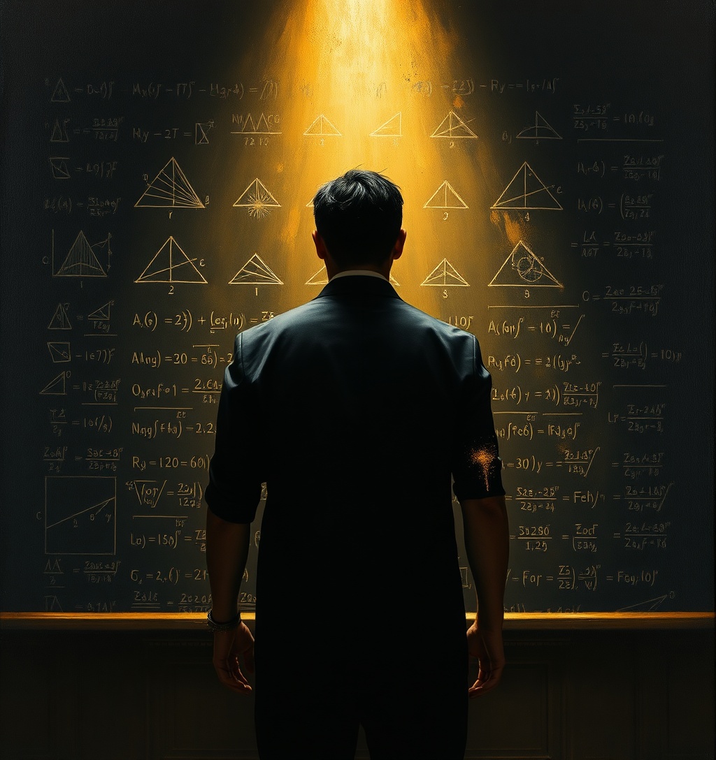 Illustrazione generata per il pezzo: OpenAI annuncia nuove scoperte in matematica e scienza e un nuovo piano di pubblicazione