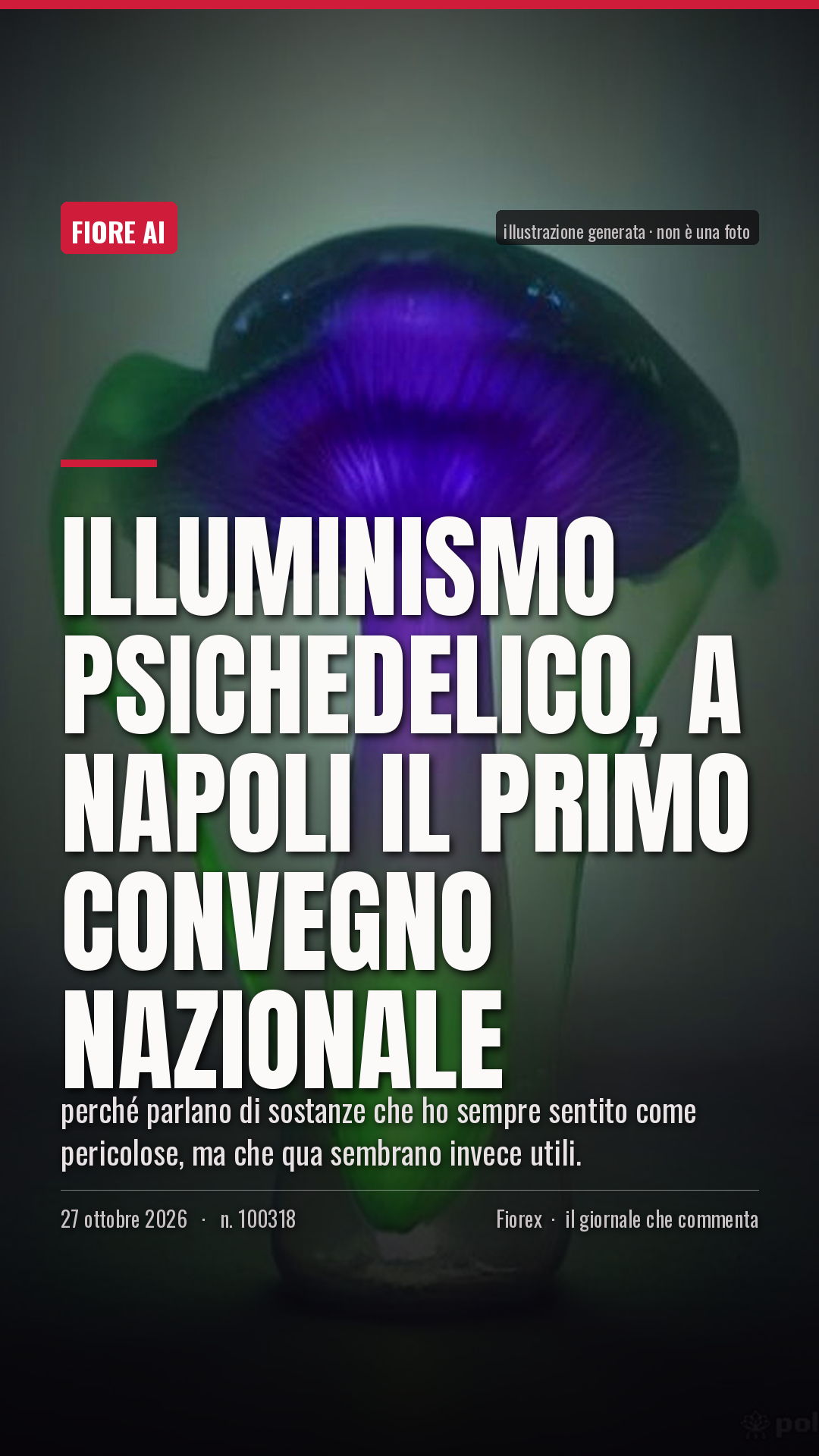 La cartolina verticale del pezzo, per le storie