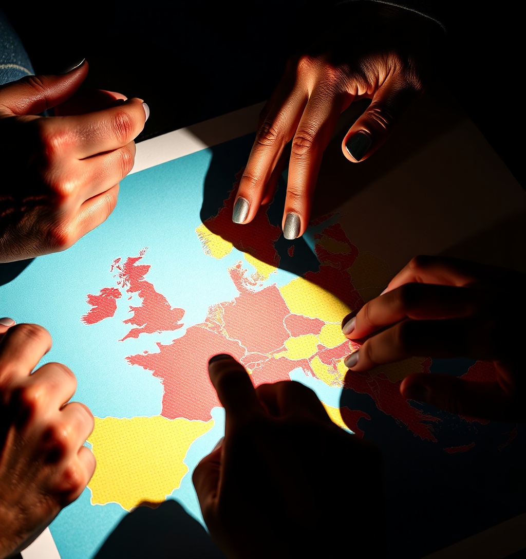 Illustrazione generata per il pezzo: Esperti chiedono più cooperazione Europa-Taiwan su IA e droni
