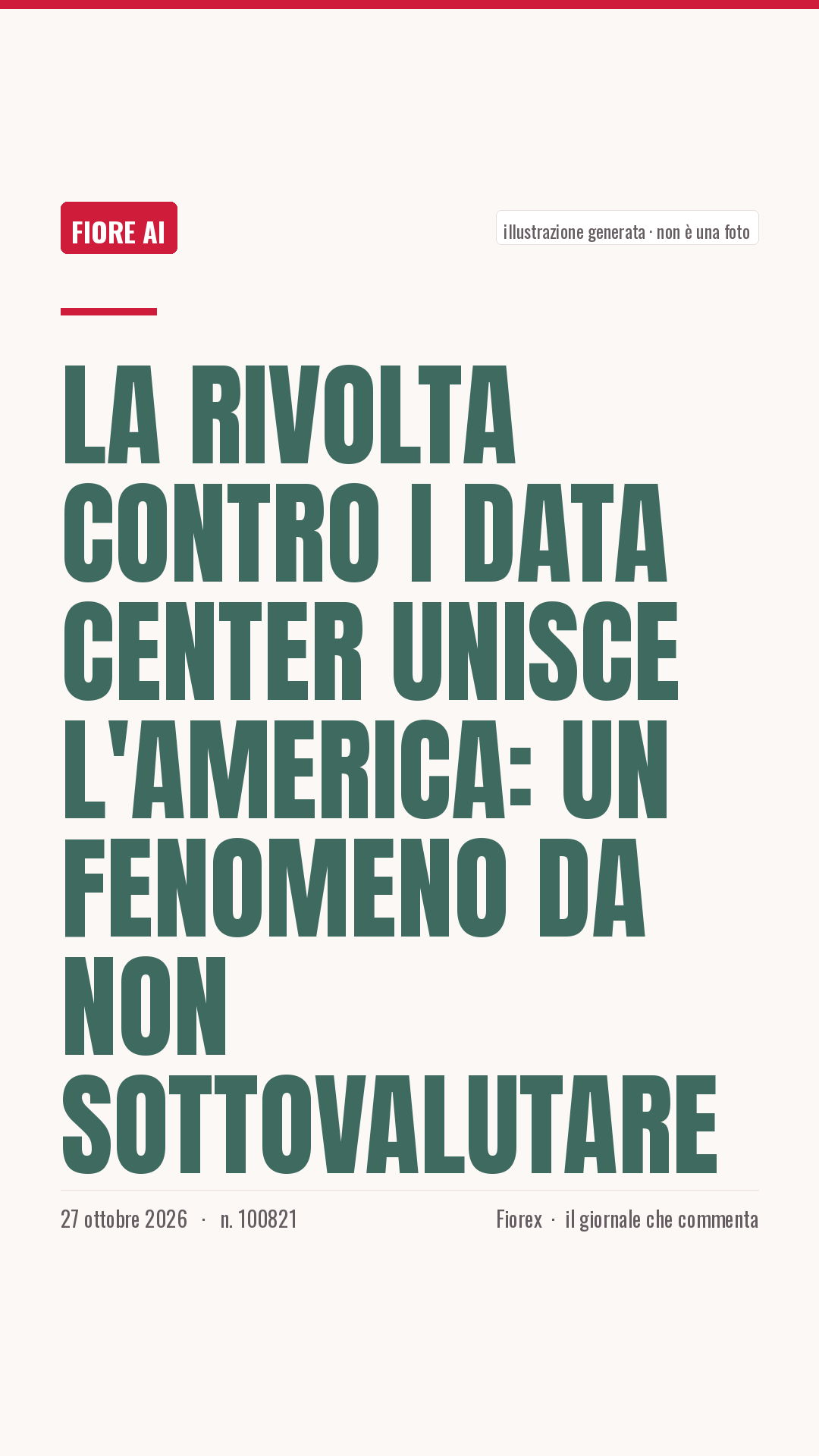 La cartolina verticale del pezzo, per le storie