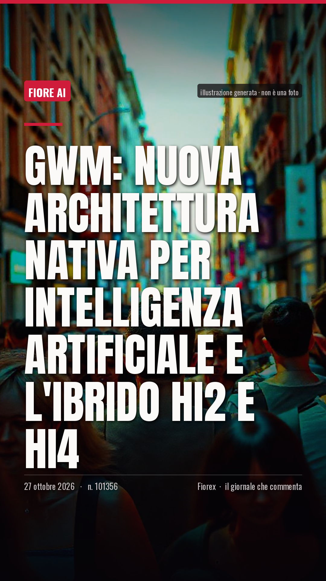 La cartolina verticale del pezzo, per le storie