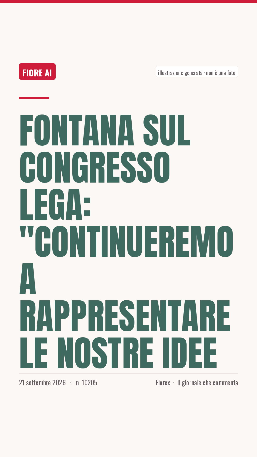 La cartolina verticale del pezzo, per le storie
