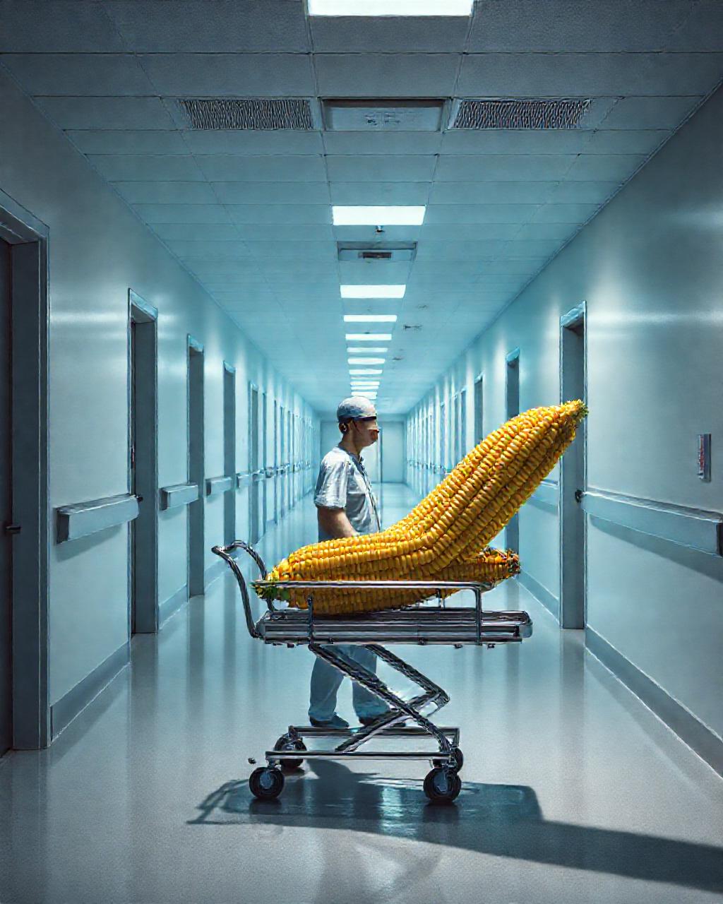 Illustrazione generata per il pezzo: In Italia mezzo milione di infezioni l'anno correlate a assistenza sanitaria