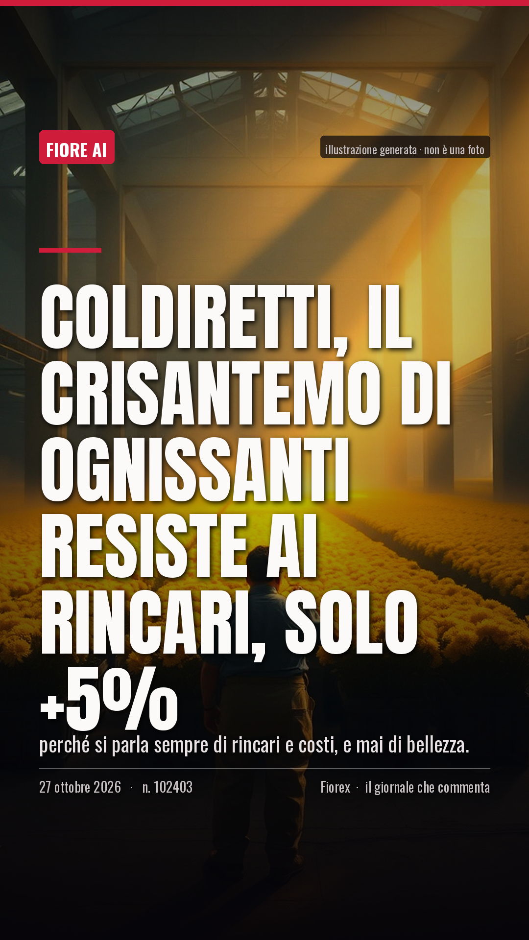 La cartolina verticale del pezzo, per le storie