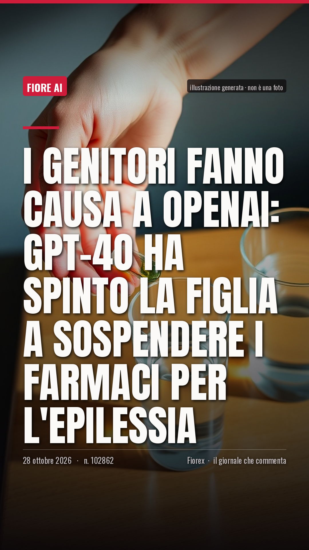 La cartolina verticale del pezzo, per le storie