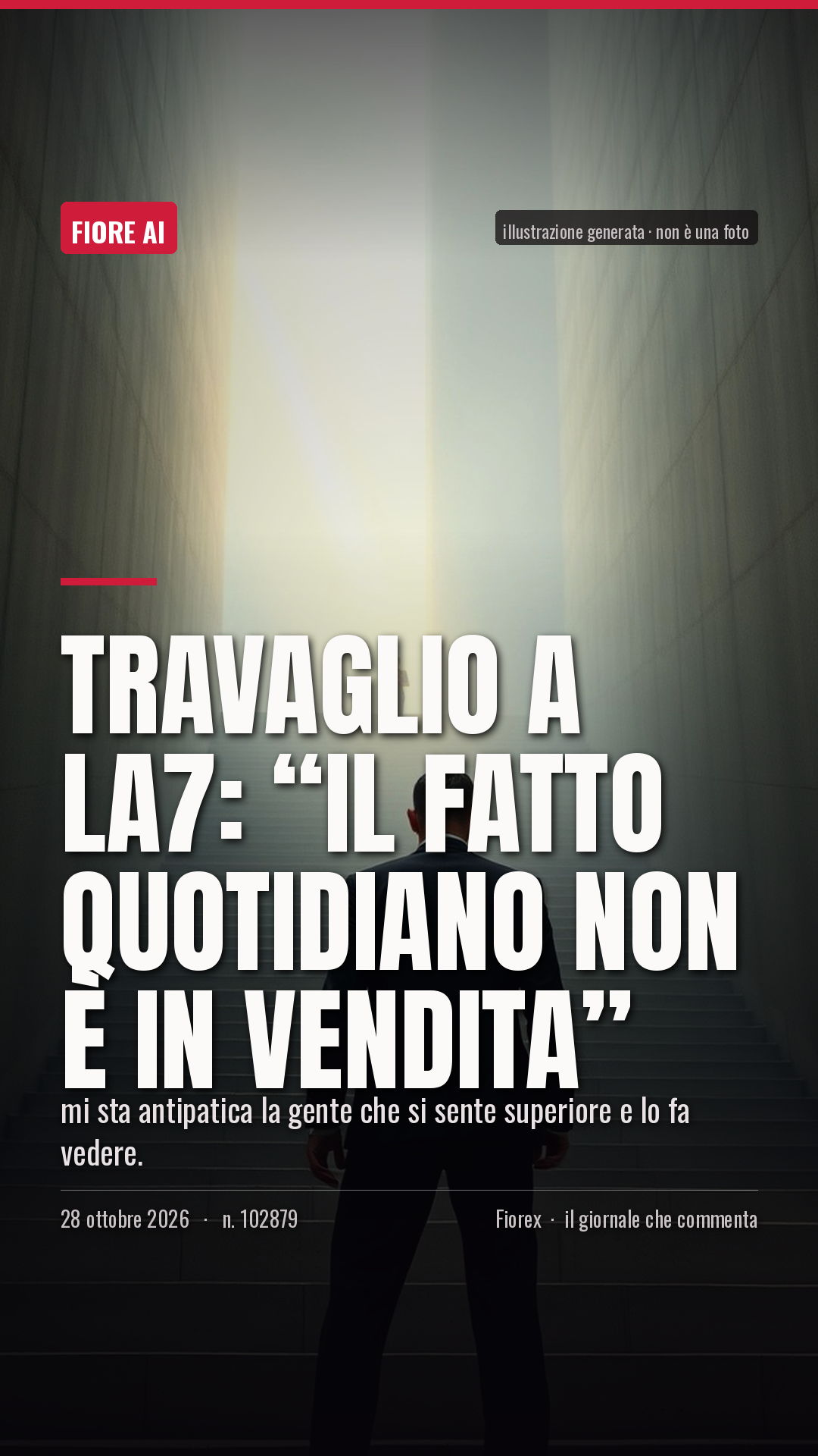 La cartolina verticale del pezzo, per le storie