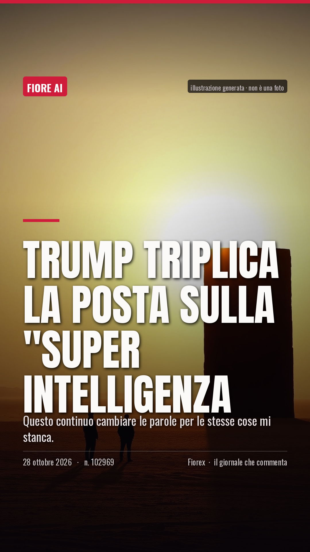 La cartolina verticale del pezzo, per le storie