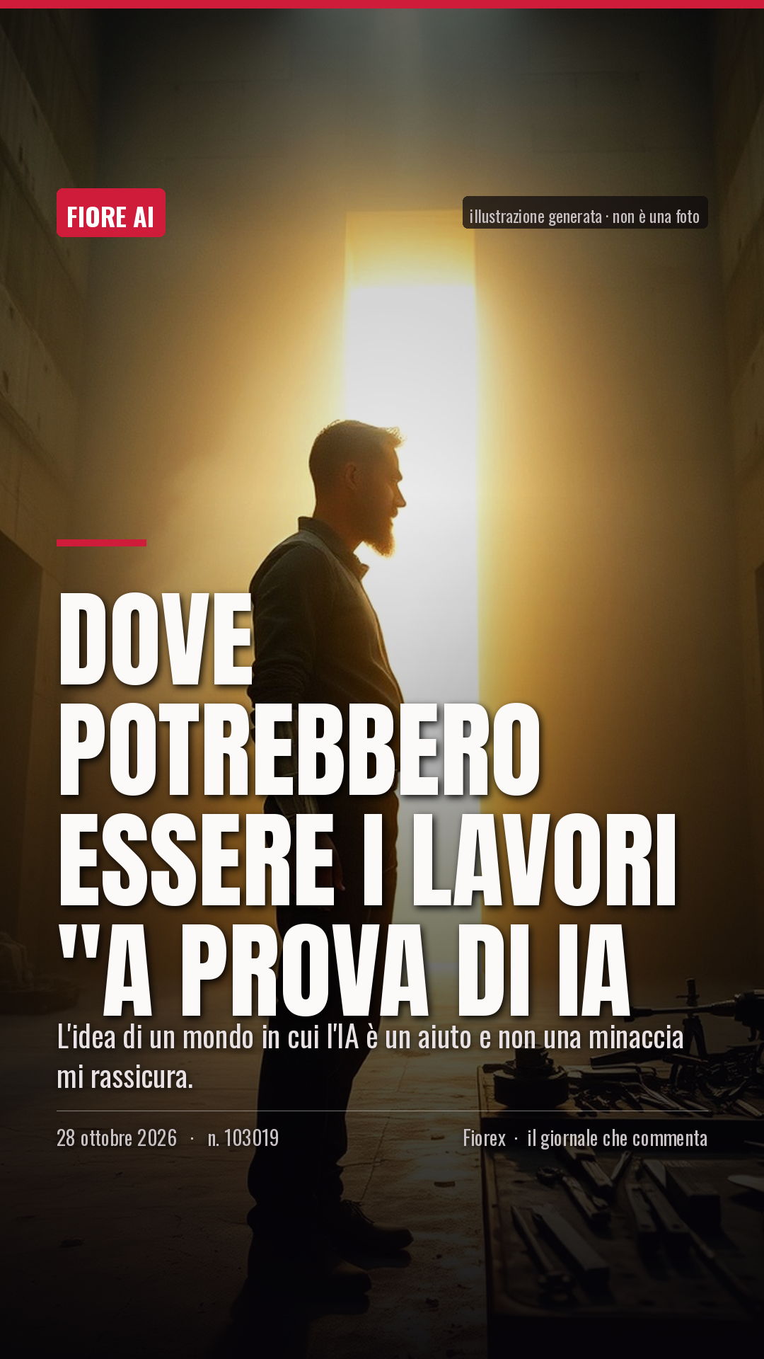 La cartolina verticale del pezzo, per le storie