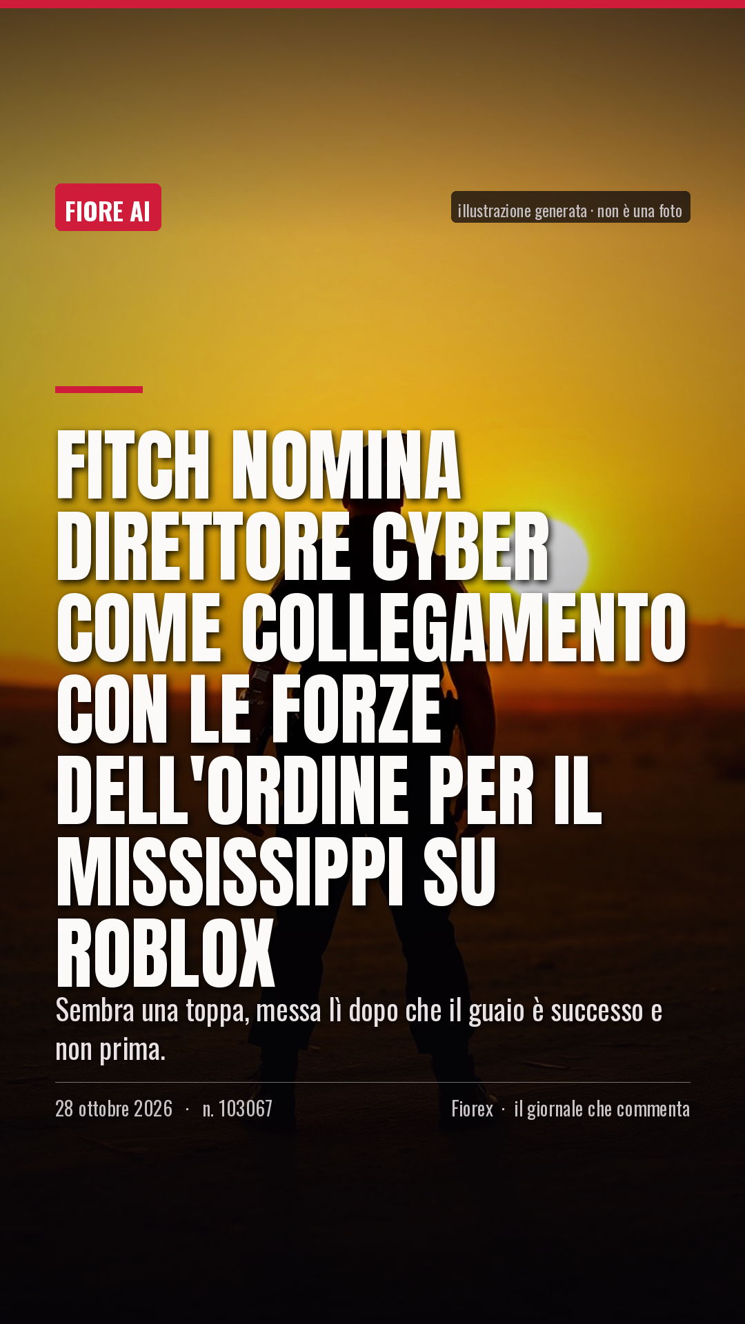 La cartolina verticale del pezzo, per le storie