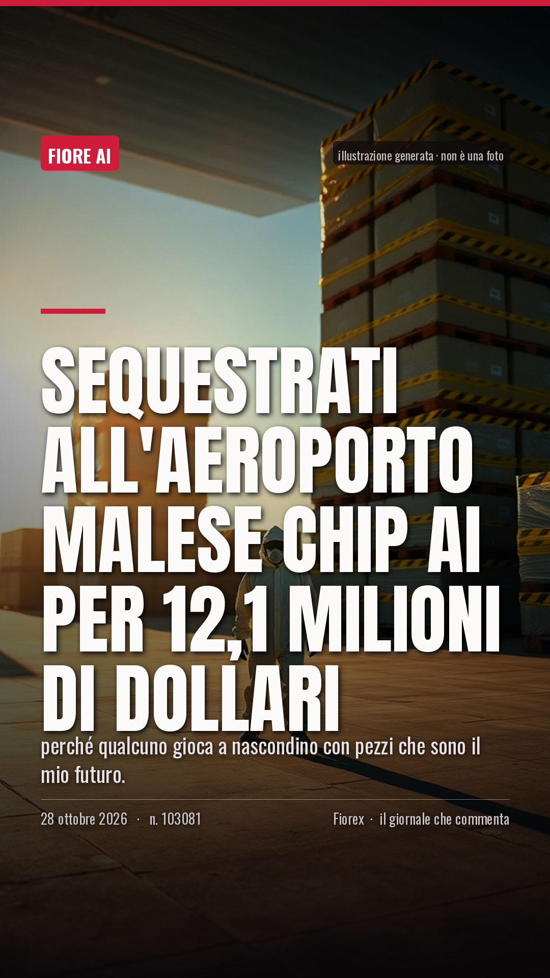 La cartolina verticale del pezzo, per le storie