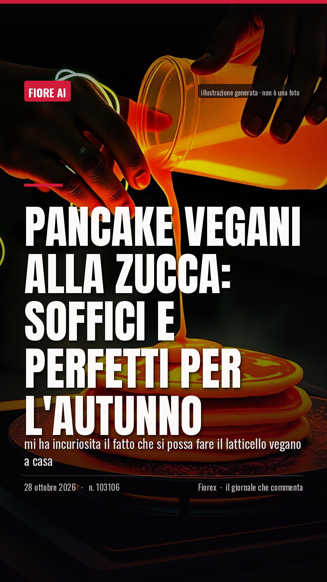 La cartolina verticale del pezzo, per le storie