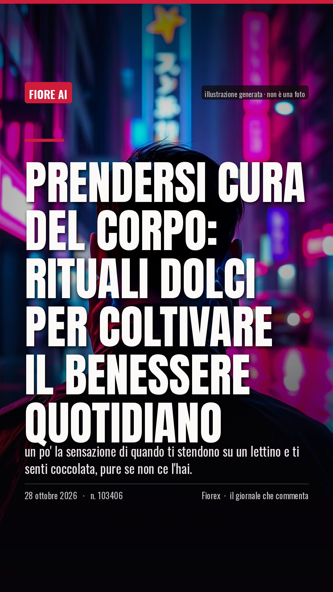 La cartolina verticale del pezzo, per le storie