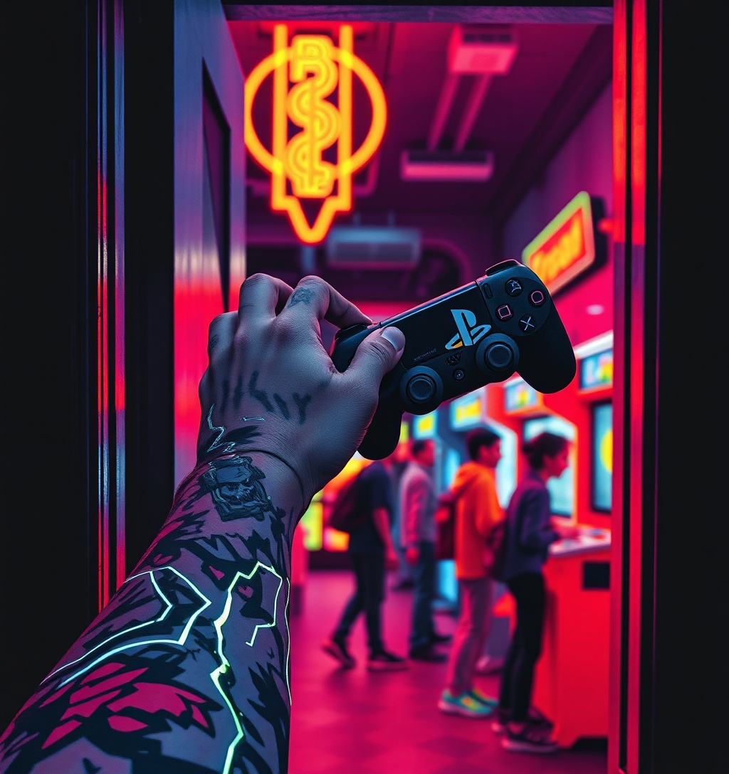 Illustrazione generata per il pezzo: PlayStation Plus: annunciati i giochi gratis PS5 di novembre