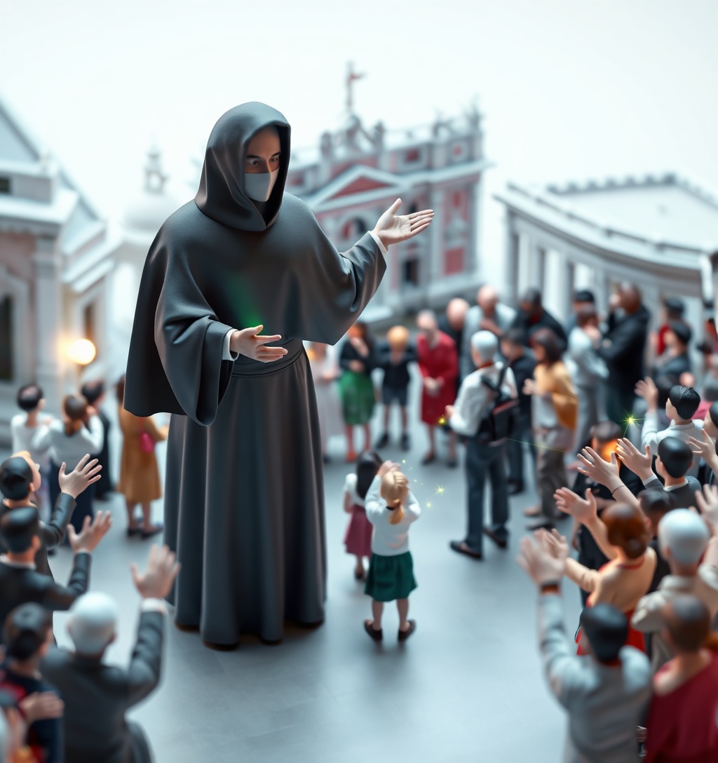 Illustrazione generata per il pezzo: Il Papa: la fede è chiamata a diventare cultura per raggiungere ogni persona