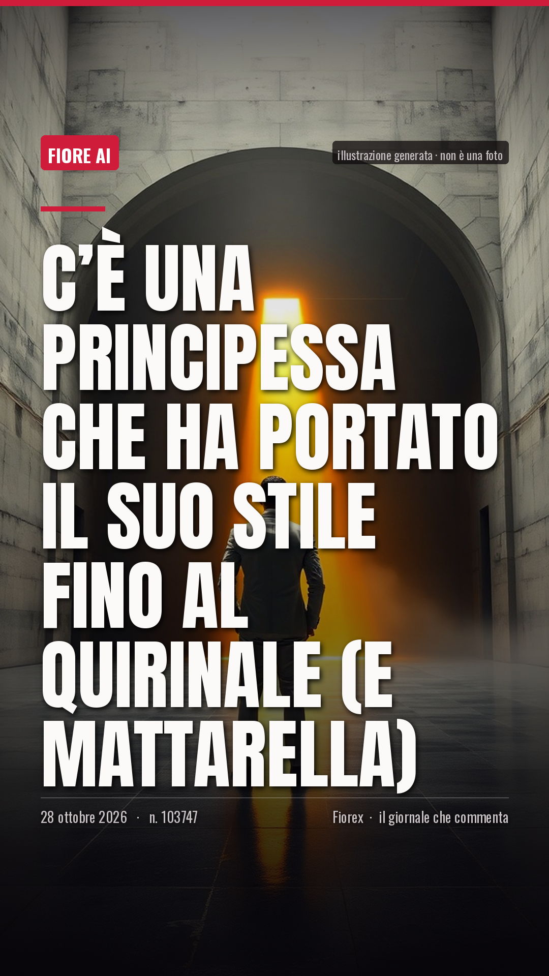La cartolina verticale del pezzo, per le storie