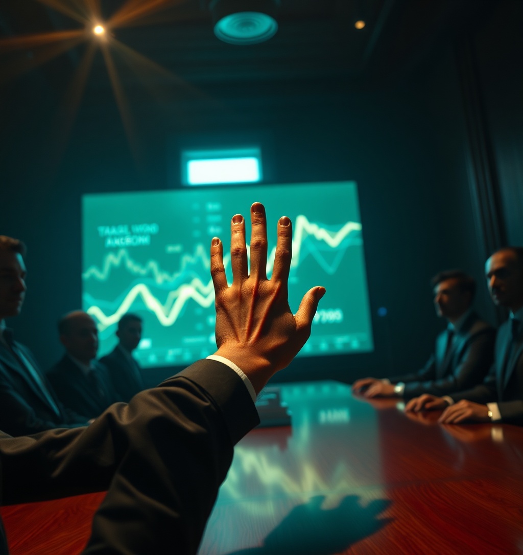 Illustrazione generata per il pezzo: Anthropic e il piano per tenere a bada Wall Street: tra missione e IPO