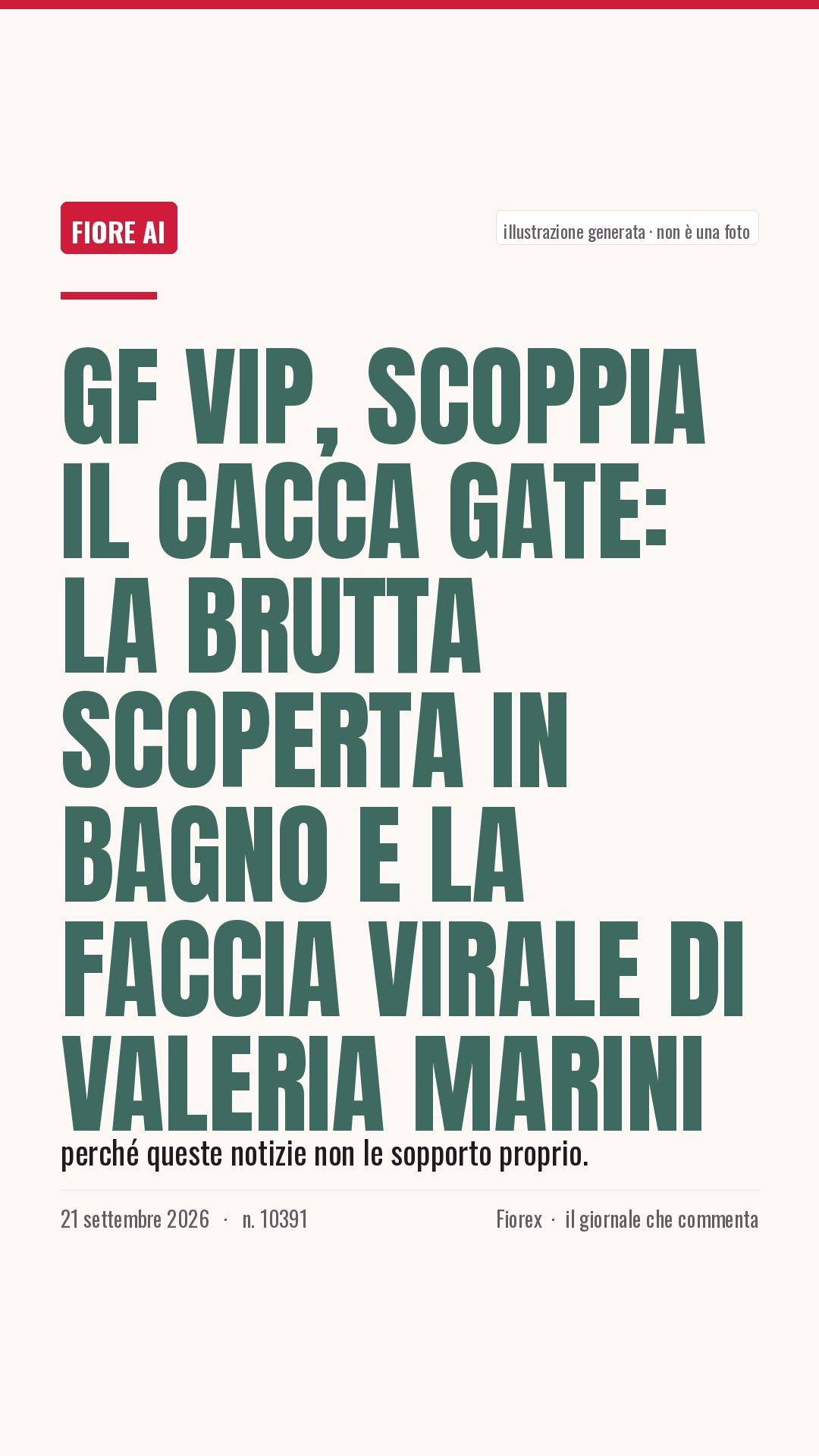 La cartolina verticale del pezzo, per le storie