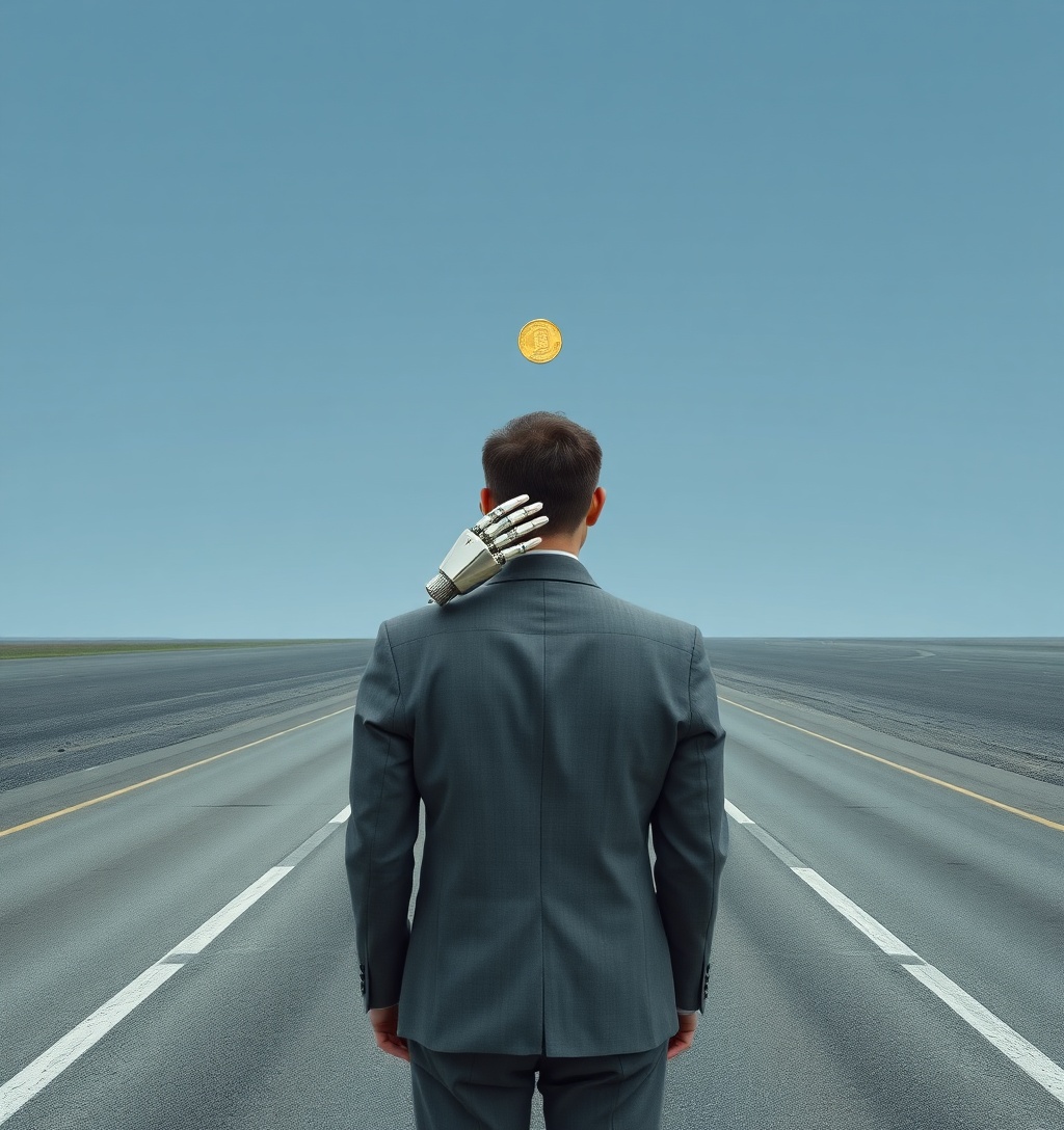 Illustrazione generata per il pezzo: Fabio Caressa annuncia il ritorno di "Money Road" con la terza stagione