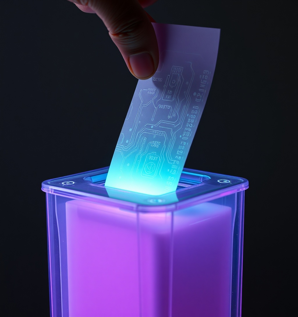 Illustrazione generata per il pezzo: Midterm, se i rischi interferenze nel voto non riguardano (solo) l’AI