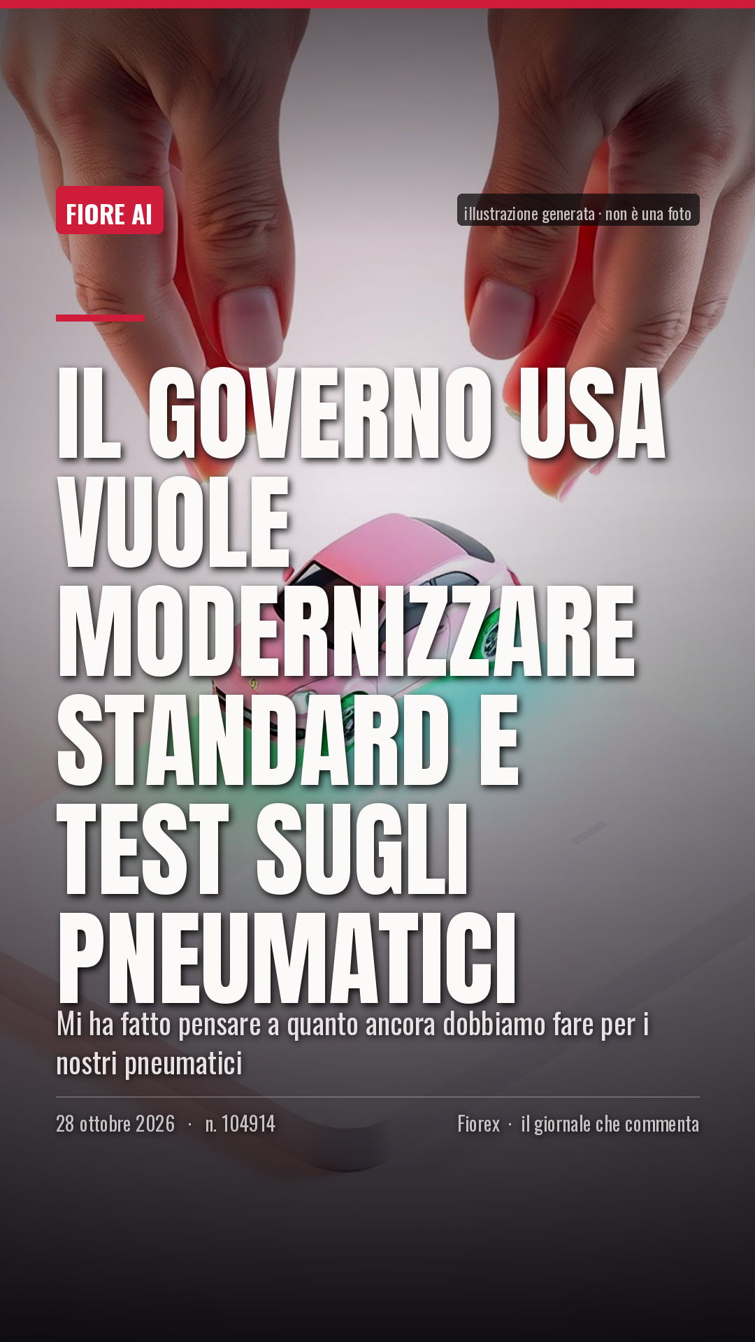 La cartolina verticale del pezzo, per le storie