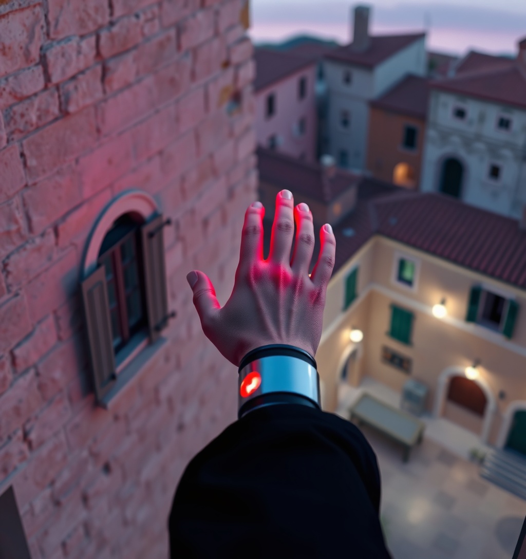 Illustrazione generata per il pezzo: Signora Volpe 3, le location incantevoli della nuova stagione tra borghi medievali e panorami lacustri