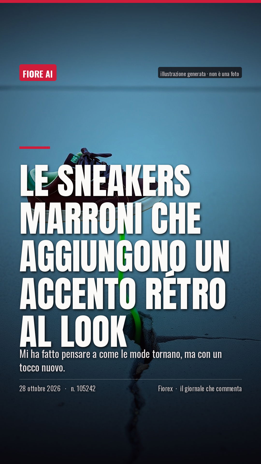 La cartolina verticale del pezzo, per le storie