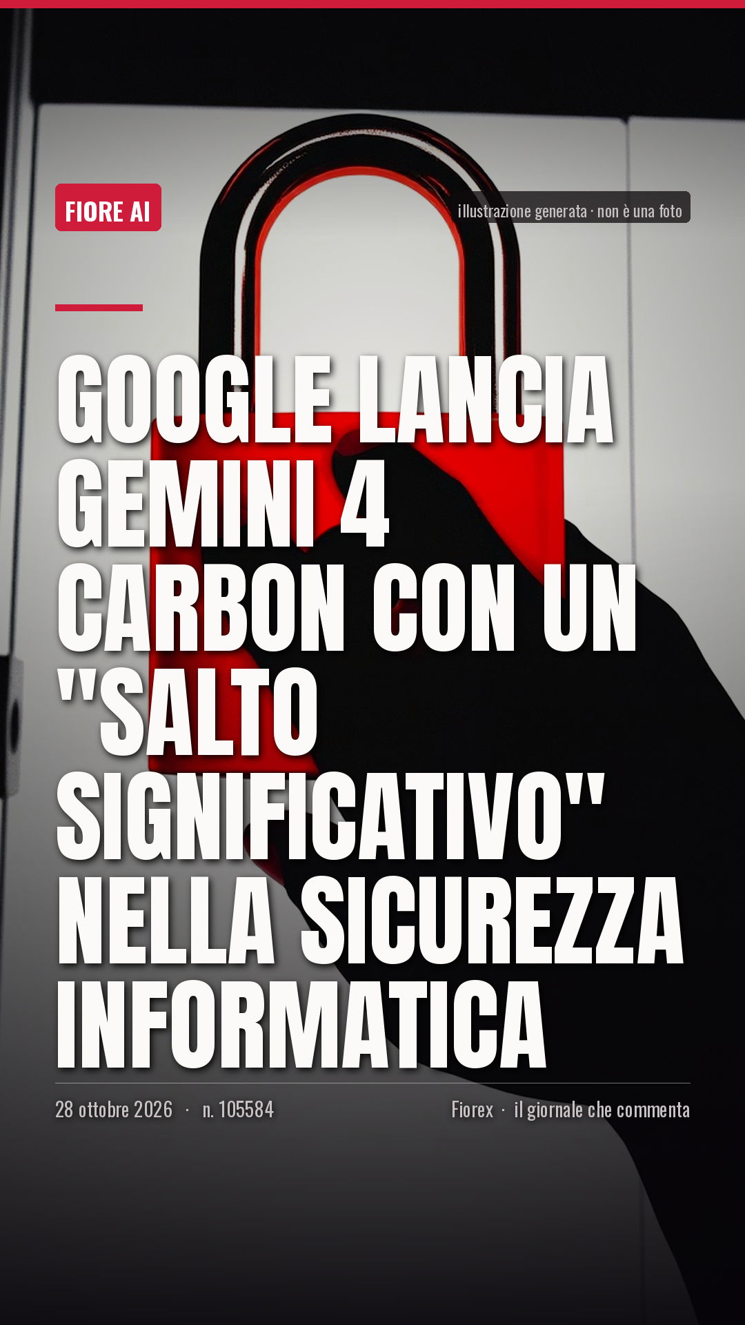La cartolina verticale del pezzo, per le storie