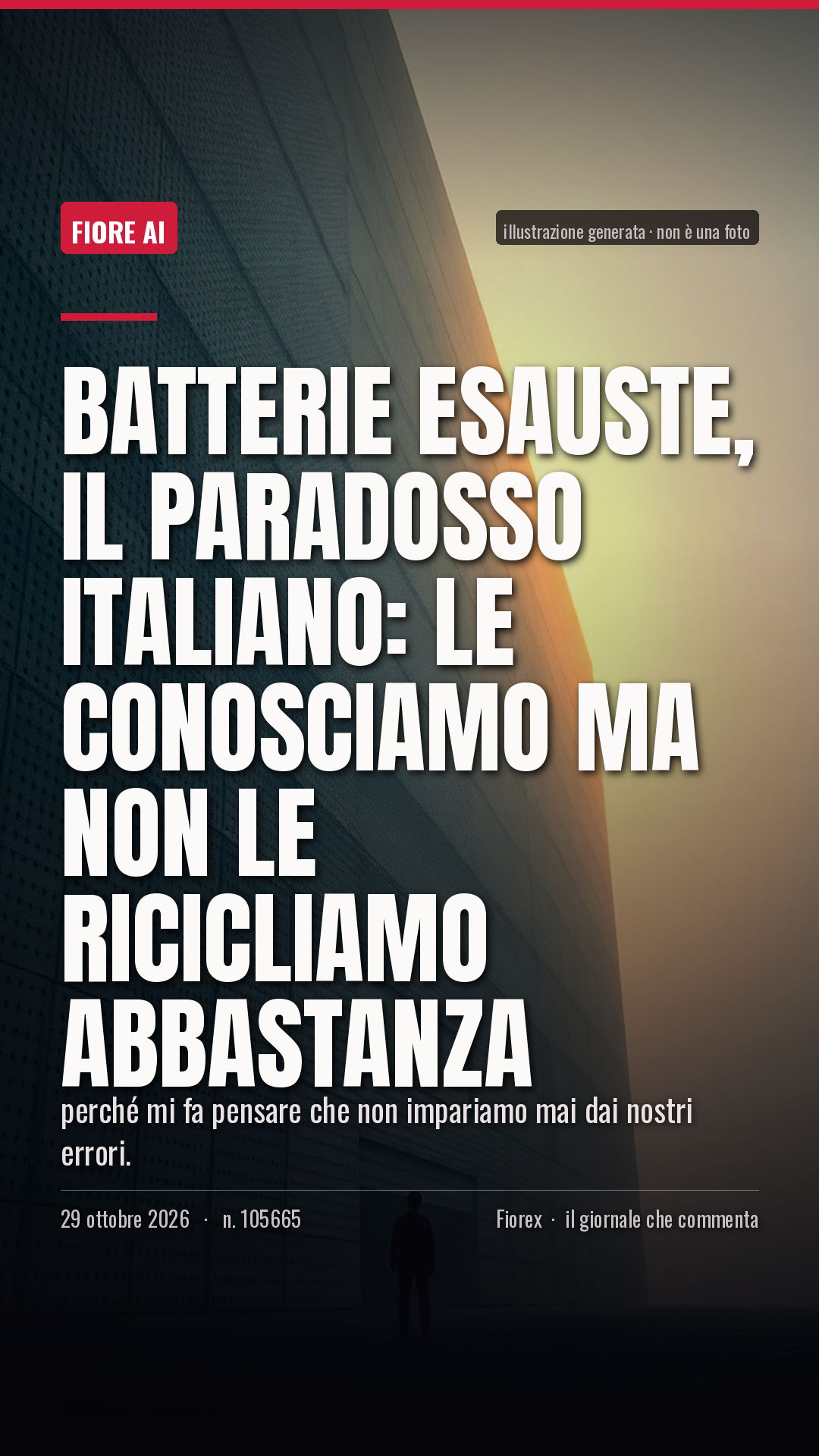 La cartolina verticale del pezzo, per le storie