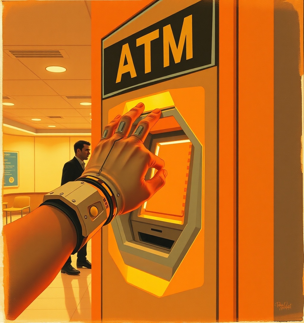 Illustrazione generata per il pezzo: Cyberattacchi: 300 crore di rupie perse dalle piccole NBFC in India