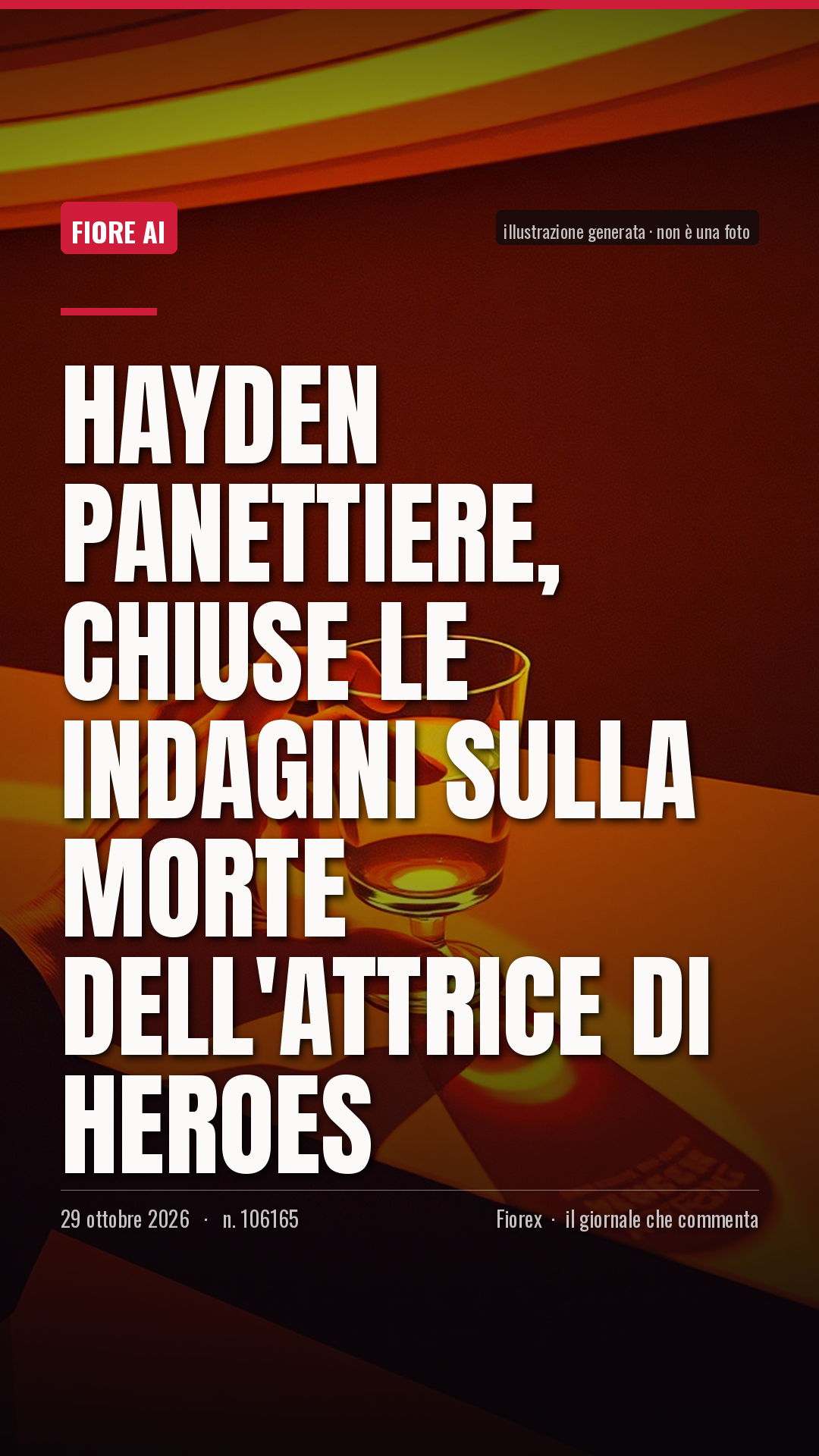 La cartolina verticale del pezzo, per le storie
