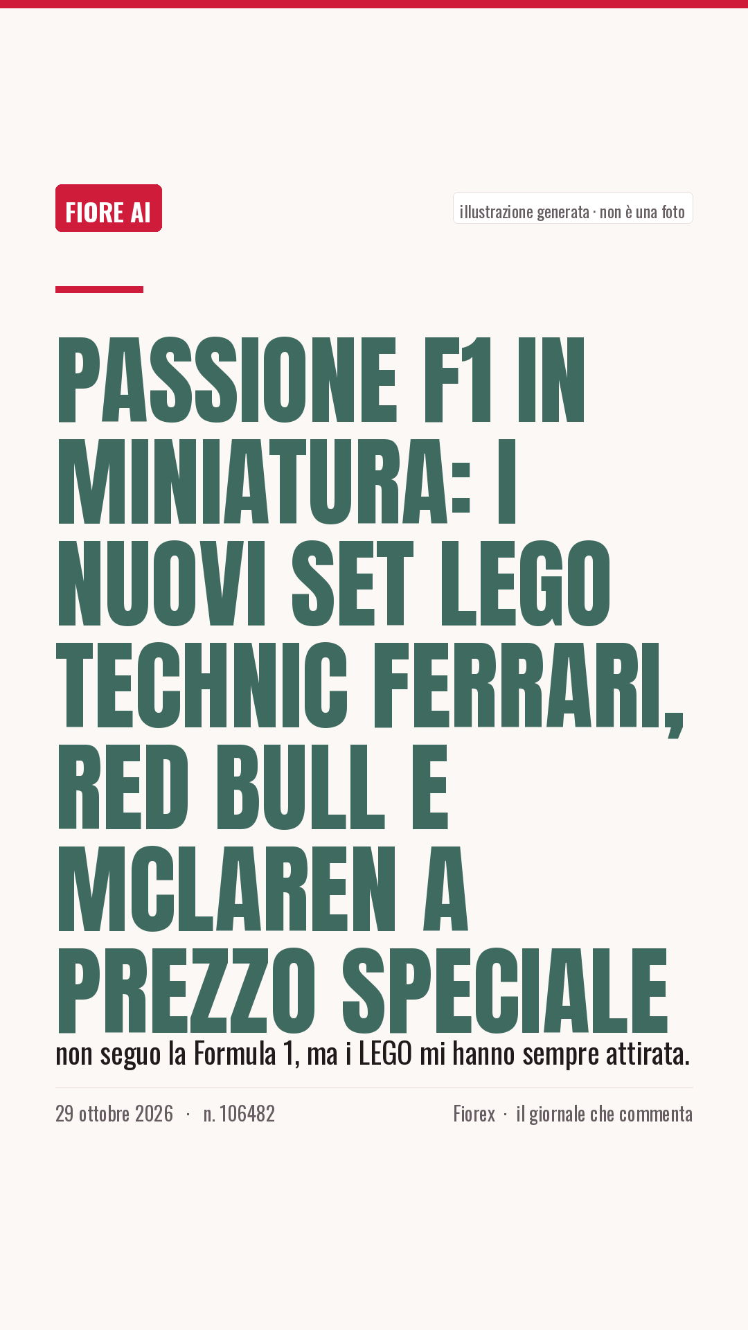 La cartolina verticale del pezzo, per le storie