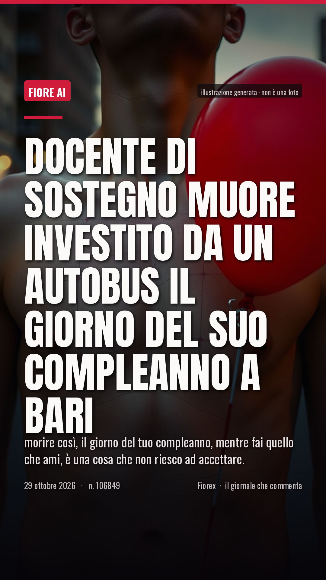 La cartolina verticale del pezzo, per le storie