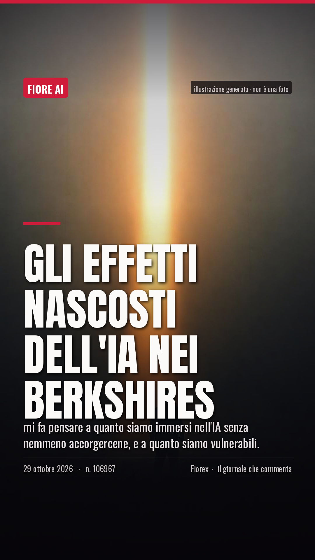 La cartolina verticale del pezzo, per le storie