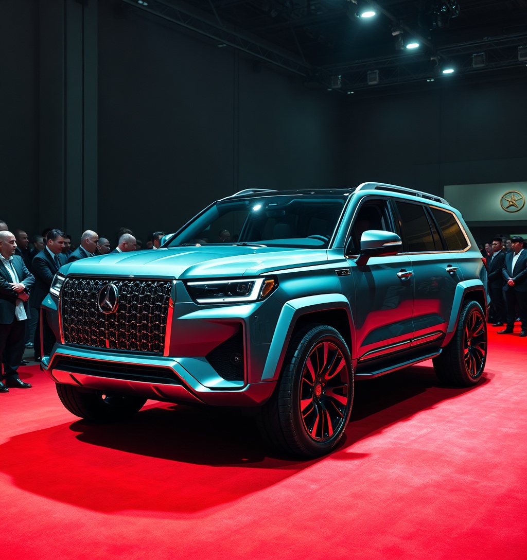 Illustrazione generata per il pezzo: Zeekr 9X, il maxi suv di lusso sfida le tedesche in Italia
