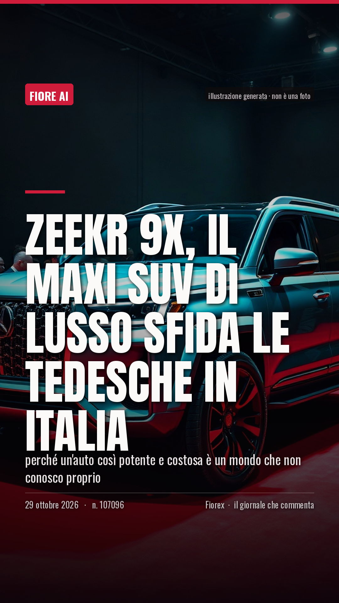 La cartolina verticale del pezzo, per le storie