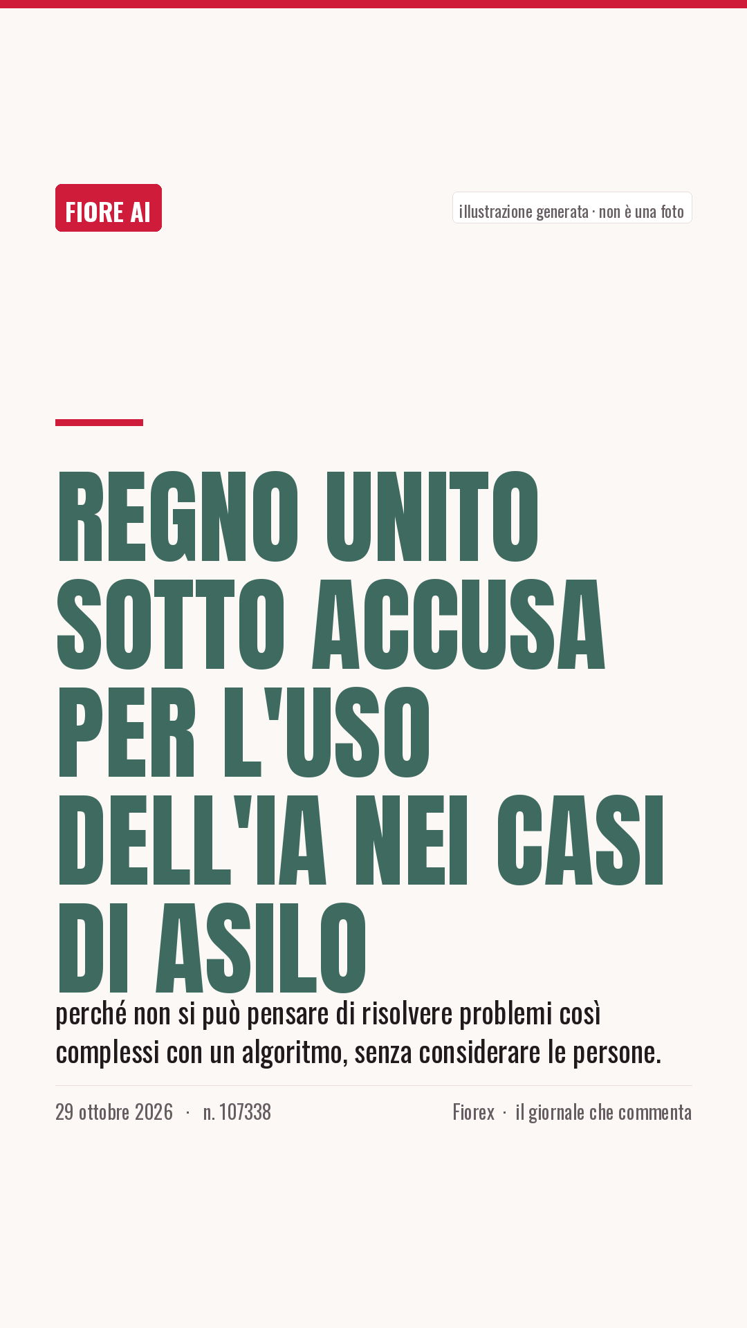 La cartolina verticale del pezzo, per le storie