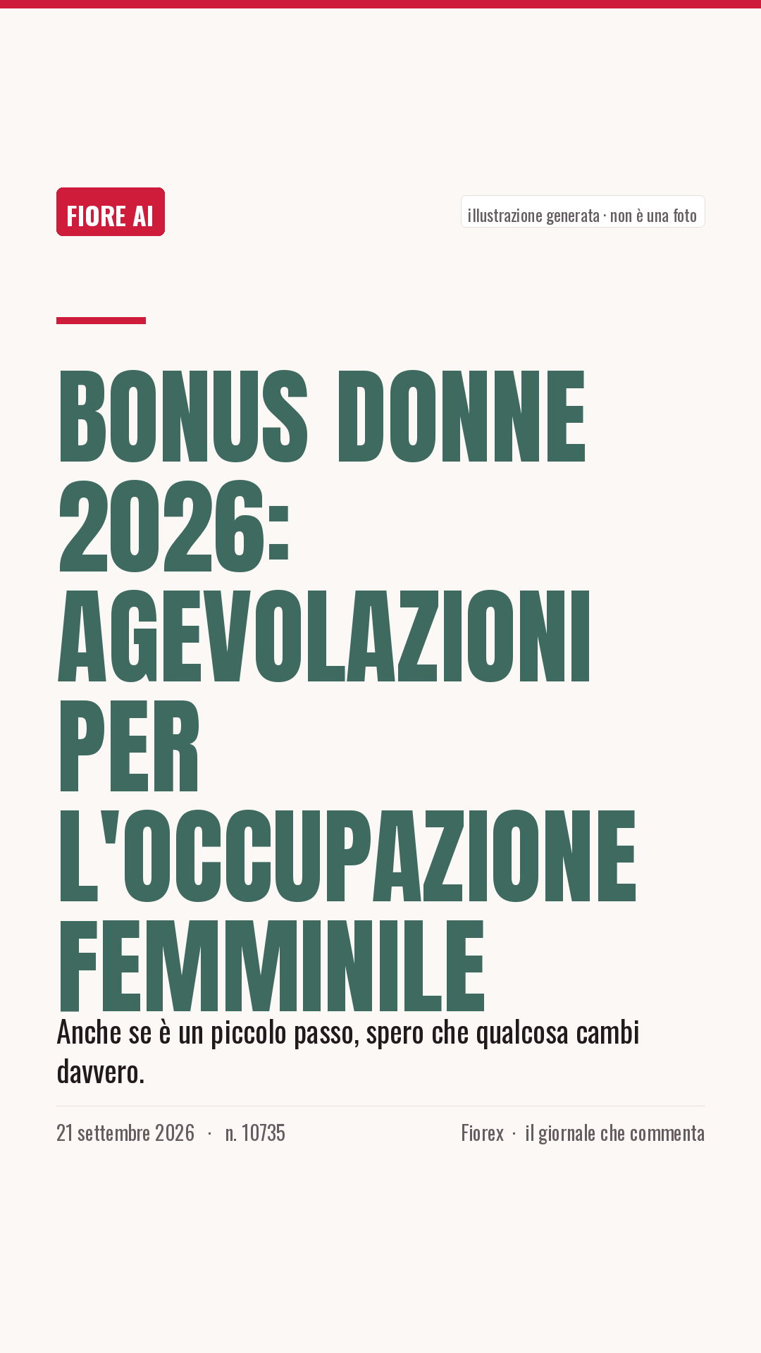 La cartolina verticale del pezzo, per le storie
