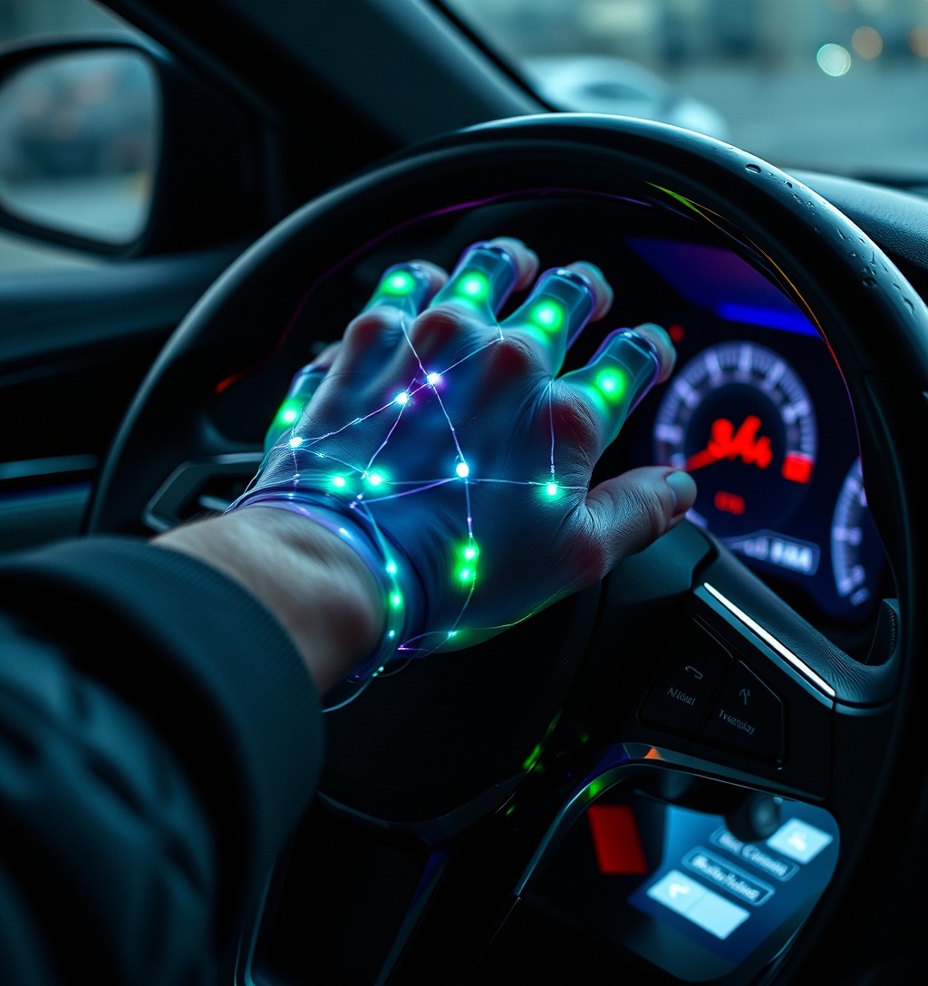 Illustrazione generata per il pezzo: Dacia, tecnologia al top: Spring e Striker tra connettività, display e soluzioni smart