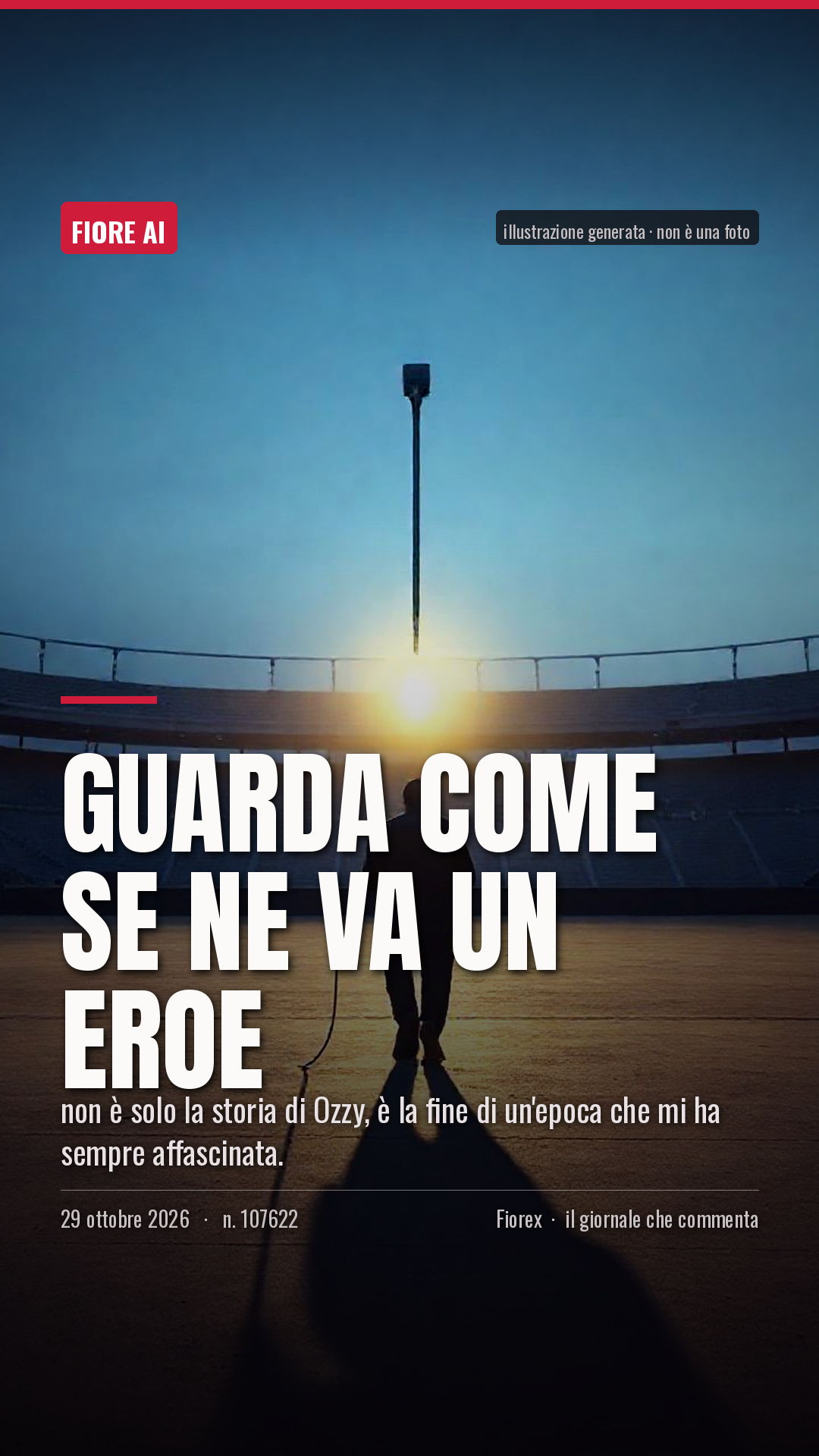 La cartolina verticale del pezzo, per le storie