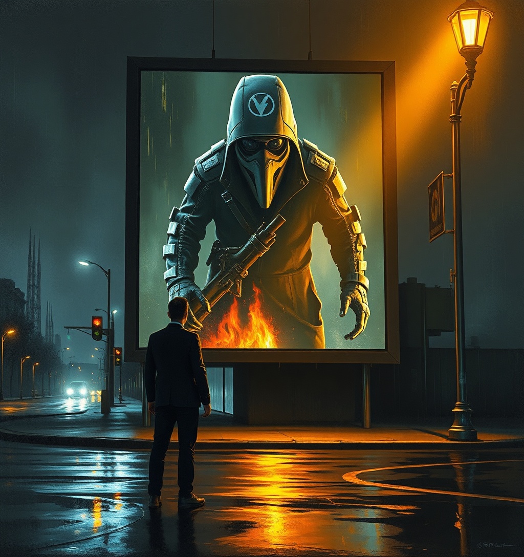 Illustrazione generata per il pezzo: Vuoi brividi veri? I giochi horror più attesi da inserire subito nella tua wishlist