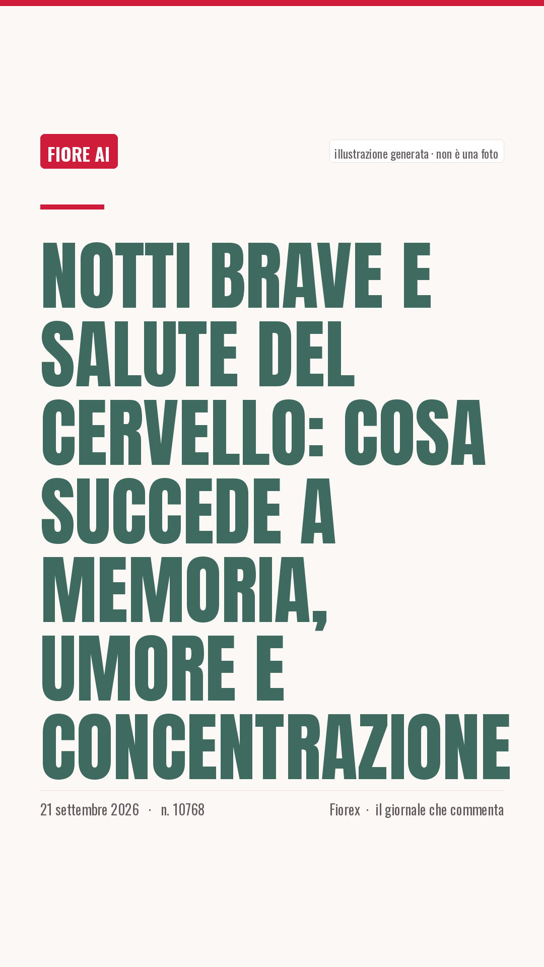 La cartolina verticale del pezzo, per le storie