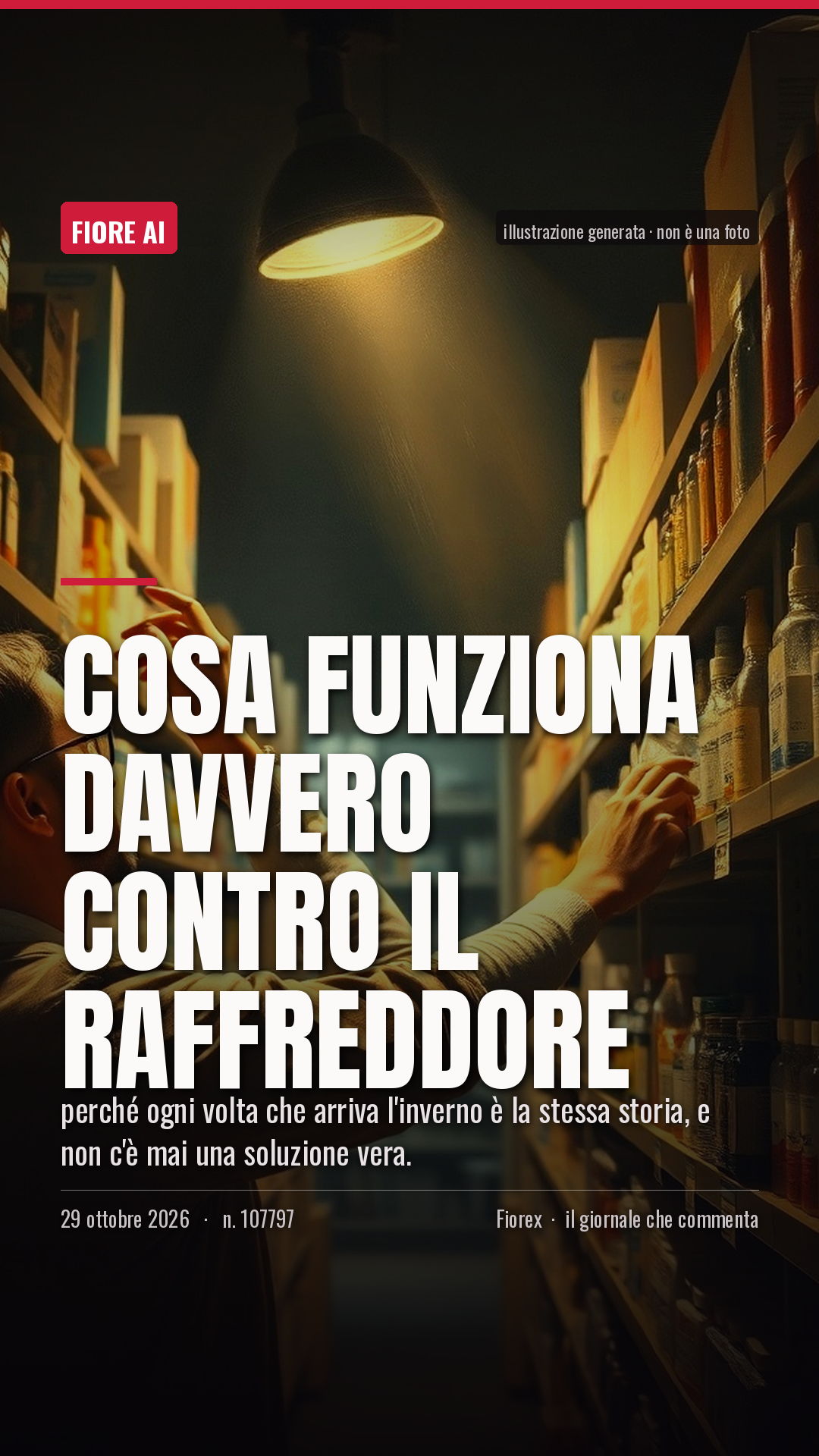 La cartolina verticale del pezzo, per le storie