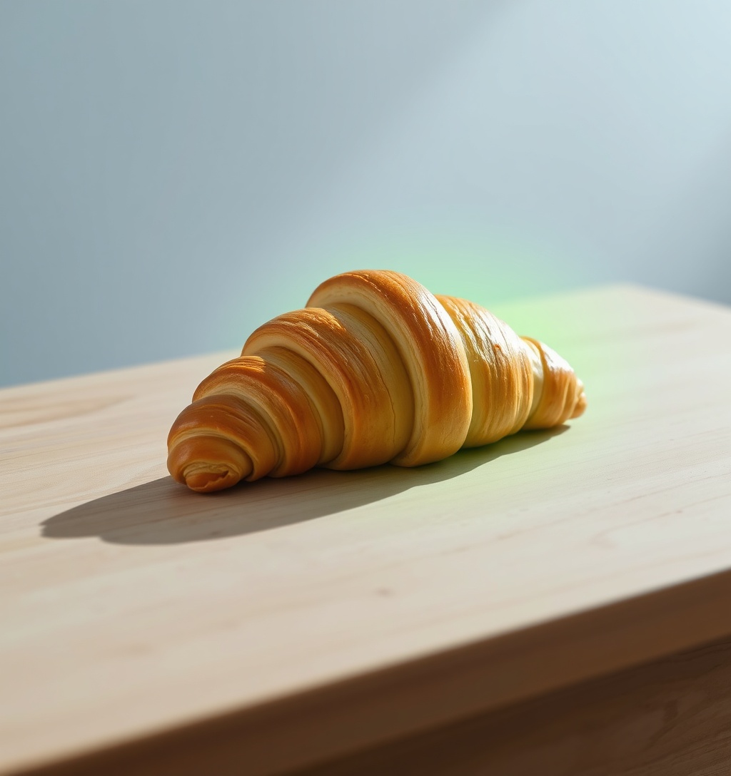 Illustrazione generata per il pezzo: Colazione sempre più green: cresce il consumo di brioche e cornetti vegani