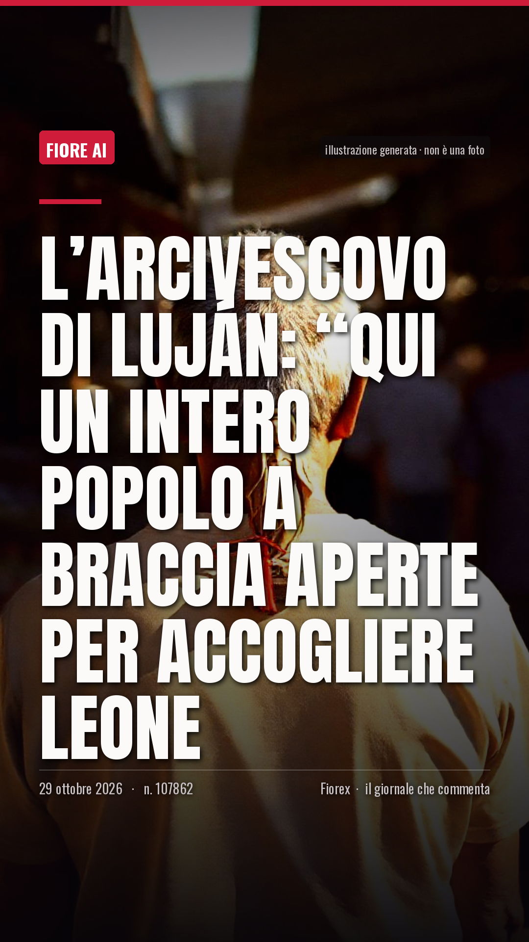 La cartolina verticale del pezzo, per le storie
