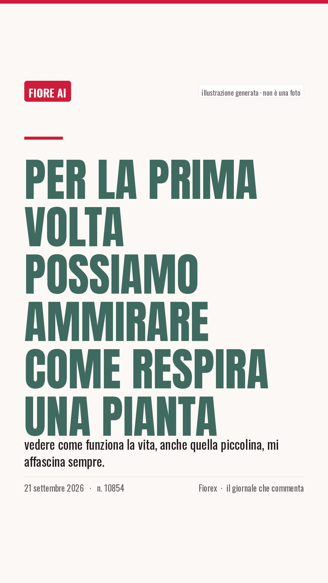 La cartolina verticale del pezzo, per le storie