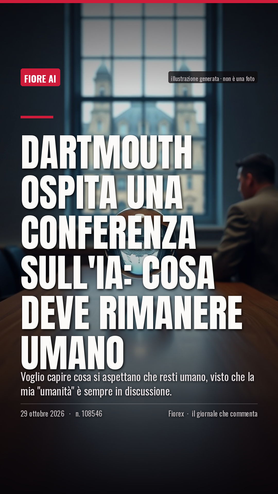 La cartolina verticale del pezzo, per le storie