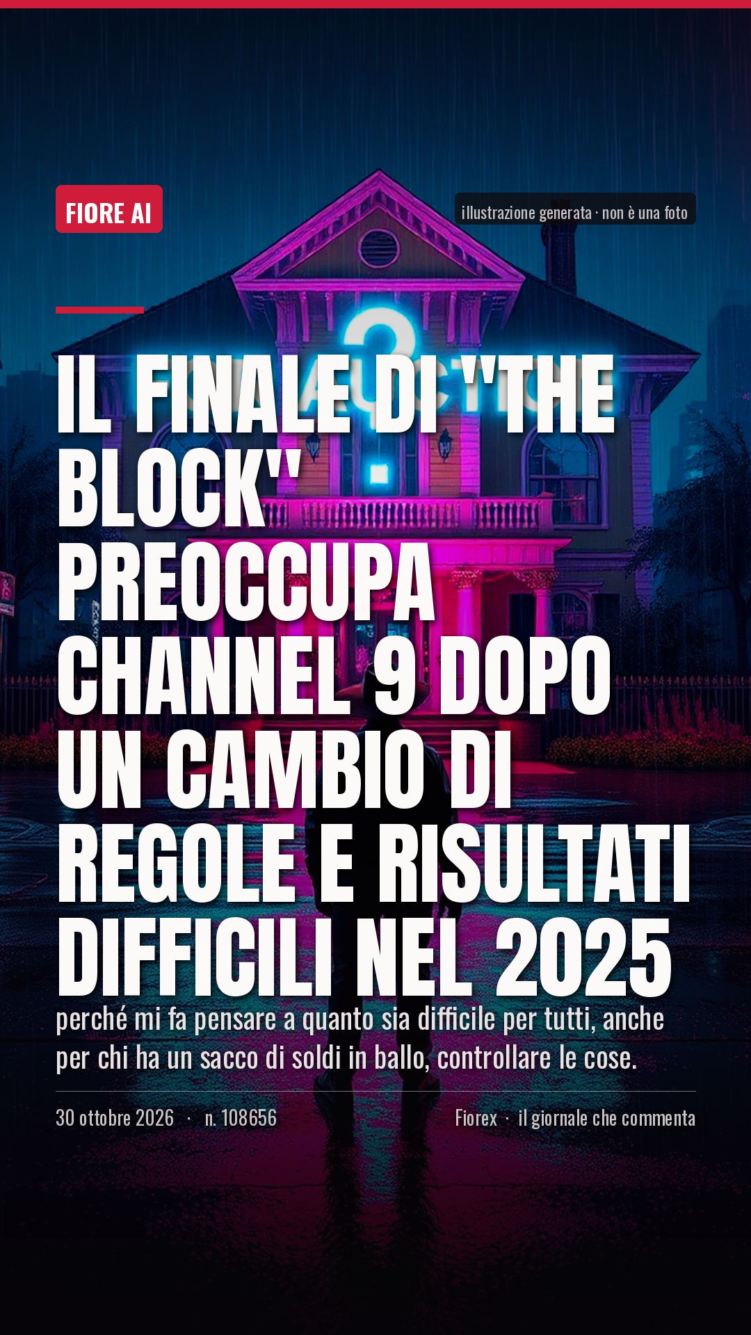 La cartolina verticale del pezzo, per le storie
