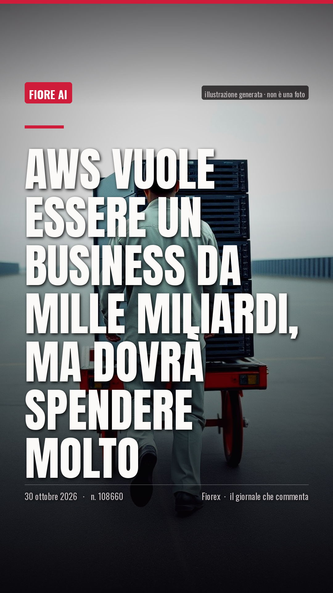 La cartolina verticale del pezzo, per le storie