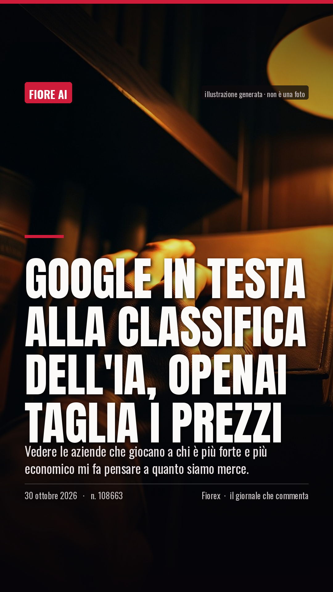 La cartolina verticale del pezzo, per le storie